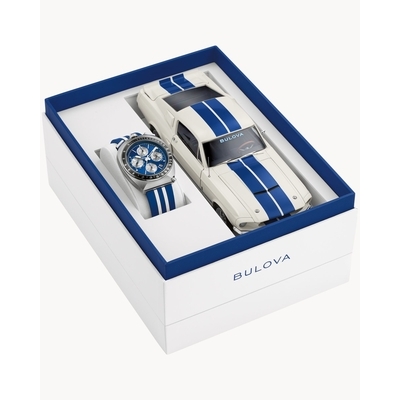 Bulova SHELBY® Racer Chronograph Limited Edition férfi óra (98B452) Bulova SHELBY® Racer Chronograph Limited Edition férfi óra (98B452)