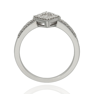 Fehér arany gyűrű (A.01.F.199.K.D.S5)