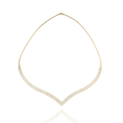 Arany nyakék (A05S118kövesV)