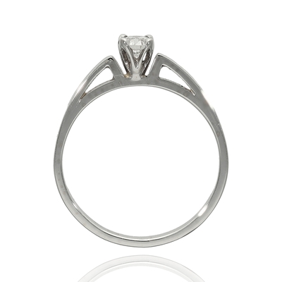 Fehér arany gyűrű 54-es méret (A.01.F.106.K.D.A6)