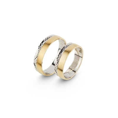 Arany női karikagyűrű 54-es méret (A1158/N/54)