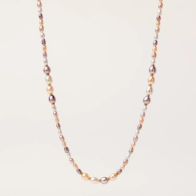 Alisia Rainbow Pearl Long ezüst nyaklánc 58 cm (AL5441.01.048)