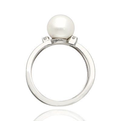 Bibigi fehér arany gyűrű 53-as méret (ANB2269BAD-53)