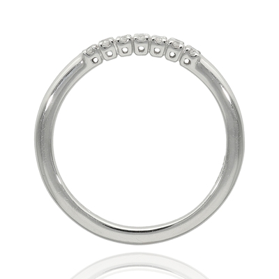 Bibigi fehér arany gyűrű 54-es méret (AS0620B02/54)