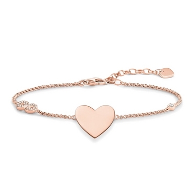 Thomas Sabo Sterling Silver karkötő (A1486-416-14-L19,5)