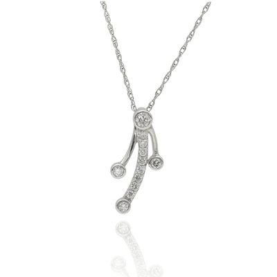 Fehér arany nyakék (B13703_4I)