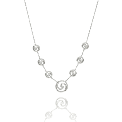 Fehér arany nyakék (B14116_3I)