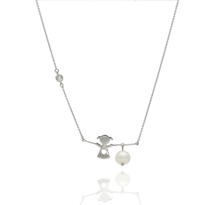 Fehér arany nyakék (B21911_4I)