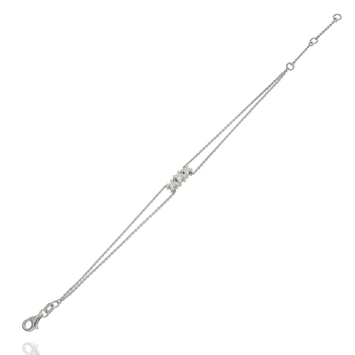 Fehér arany karlánc 15 cm (B28761_4I)