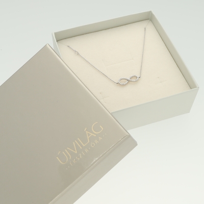 Fehér arany karkötő (B28807_4I)