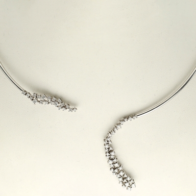 Fehér arany nyakék (B31426_3I)