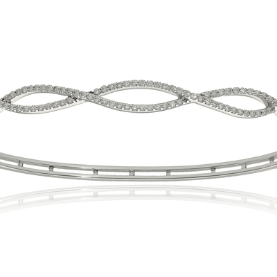 Fehér arany karperec (B32884)