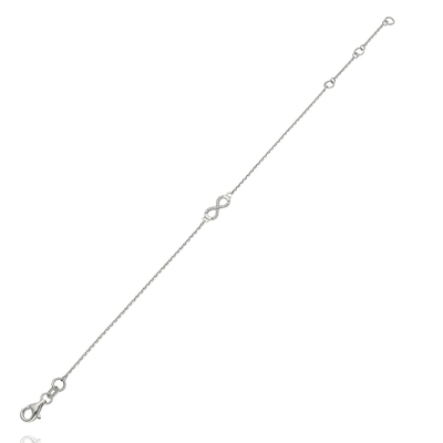Fehér arany karlánc (B37659)