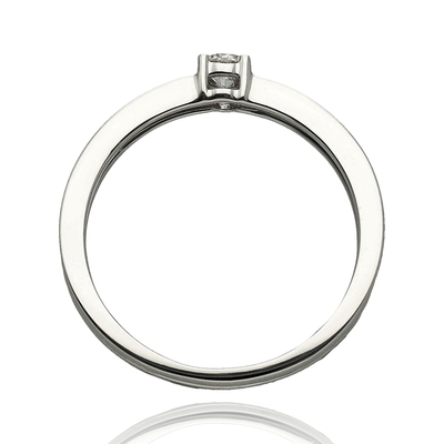 Fehér arany gyűrű 54-es méret (B40817_3I)