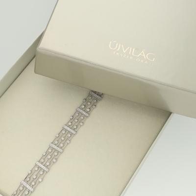 Fehér arany karkötő (B41439_3I)