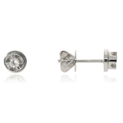 Fehér arany fülbevaló (B42622)