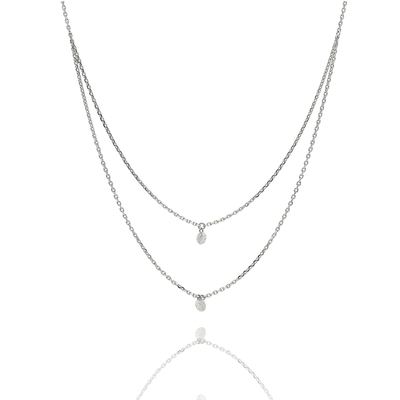 Fehér arany nyakék (B43415_3I)