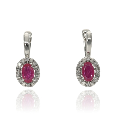 Fehér arany fülbevaló (B45729)