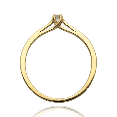 Arany gyűrű 54-es méret (B47460)