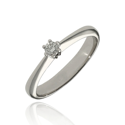 Fehér arany gyűrű (B47621)