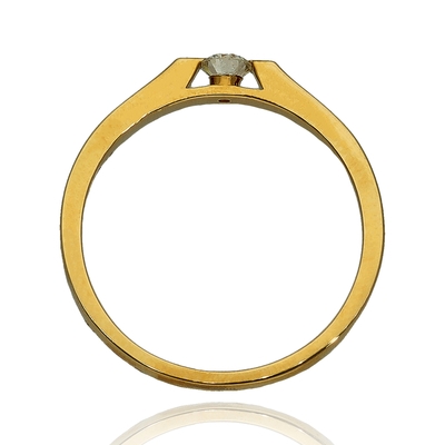 Sárga arany gyűrű 52-es méret (B47693_3I)