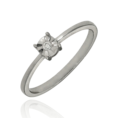 Fehér arany gyűrű (B47840)