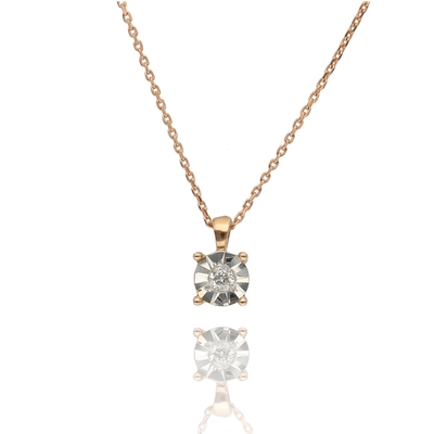 Rosé arany nyakék (B48184_3I)