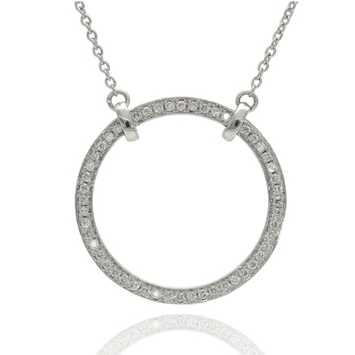 Fehér arany nyakék (B49050)