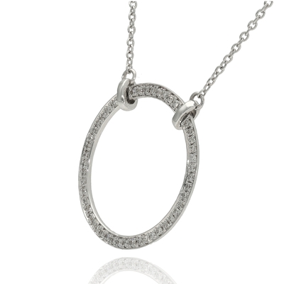 Fehér arany nyakék (B49050)