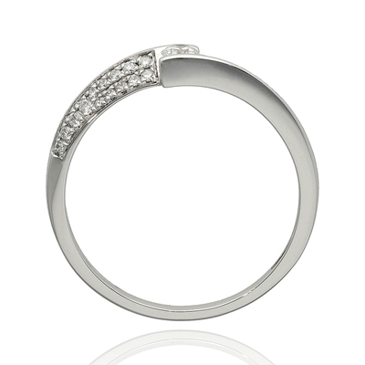 Fehér arany gyűrű (B49128)