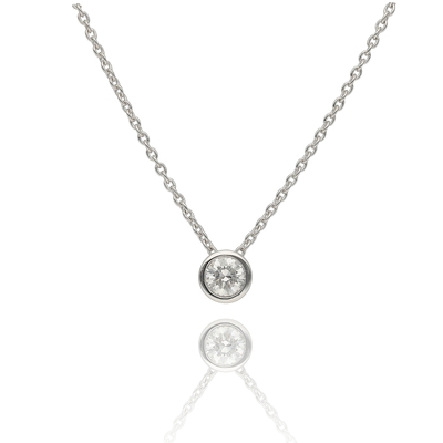 Fehér arany nyakék (B50802_3I)