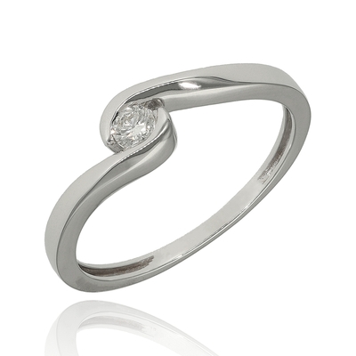 Fehér arany gyűrű (B51532)