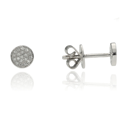 Fehér arany fülbevaló (B51543)