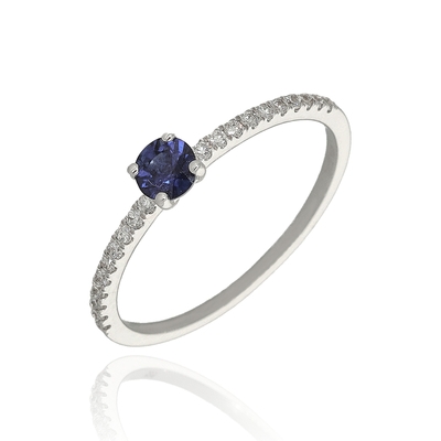 Fehér arany gyűrű (B52233)