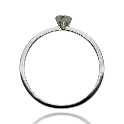 Fehér arany gyűrű 54-es méret (B52399_3I)