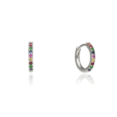 Fehér arany fülbevaló (B52600)