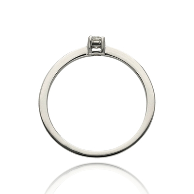 Fehér arany gyűrű (B52716)