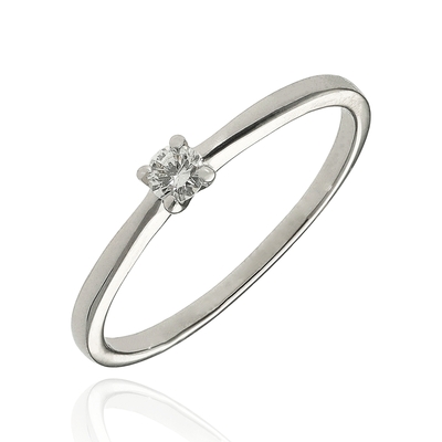 Fehér arany gyűrű (B53680)