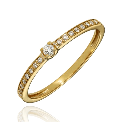 Arany gyűrű 54-es méret (B54542)