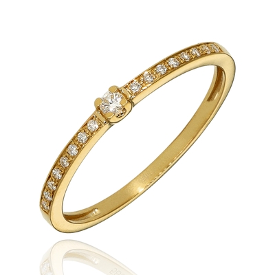 Arany gyűrű 56-os méret (B54543)