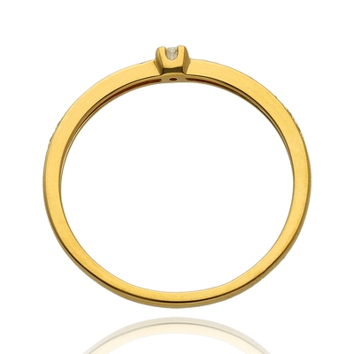 Arany gyűrű 56-os méret (B54543)