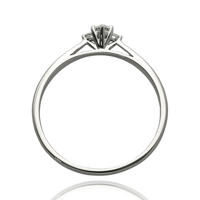 Fehér arany gyűrű (B54562)