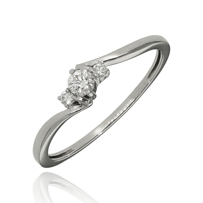 Fehér arany gyűrű (B54570)