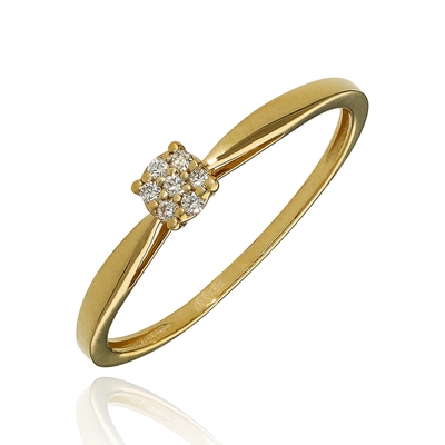 Arany gyűrű 52-es méret (B54593)