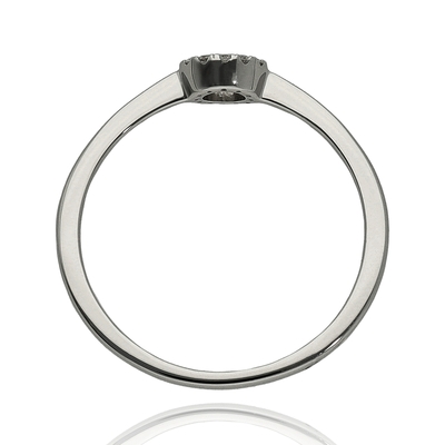 Fehér arany gyűrű (B54605)