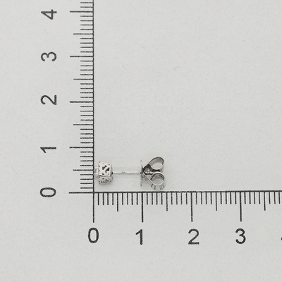 Fehér arany fülbevaló (B55297)