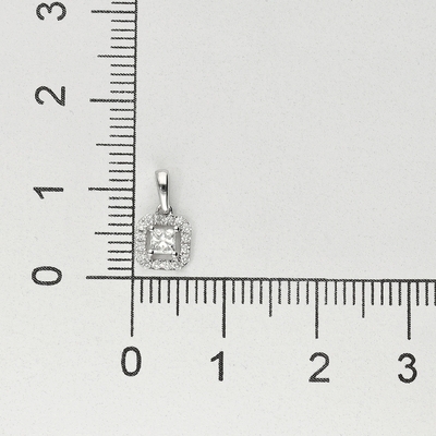 Fehér arany medál (B55302)