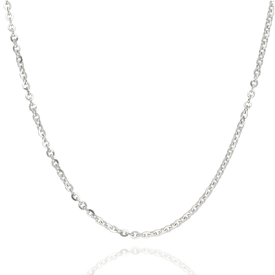 Fehér arany nyaklánc 40 cm (BRILLO035W-40)