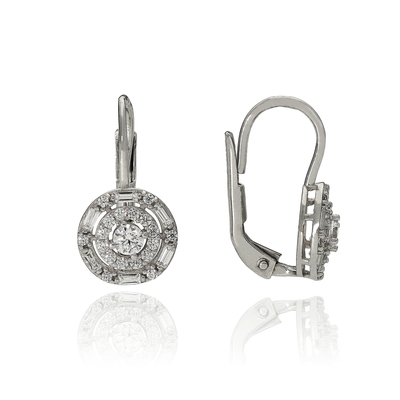 Fehér arany fülbevaló (CE6888-W-FCZ)