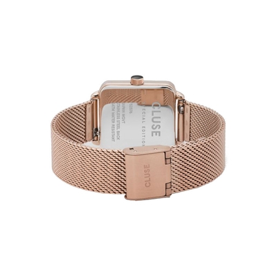 Cluse Special Edition La Tétragone Rose Gold női óra szett (CLG014)